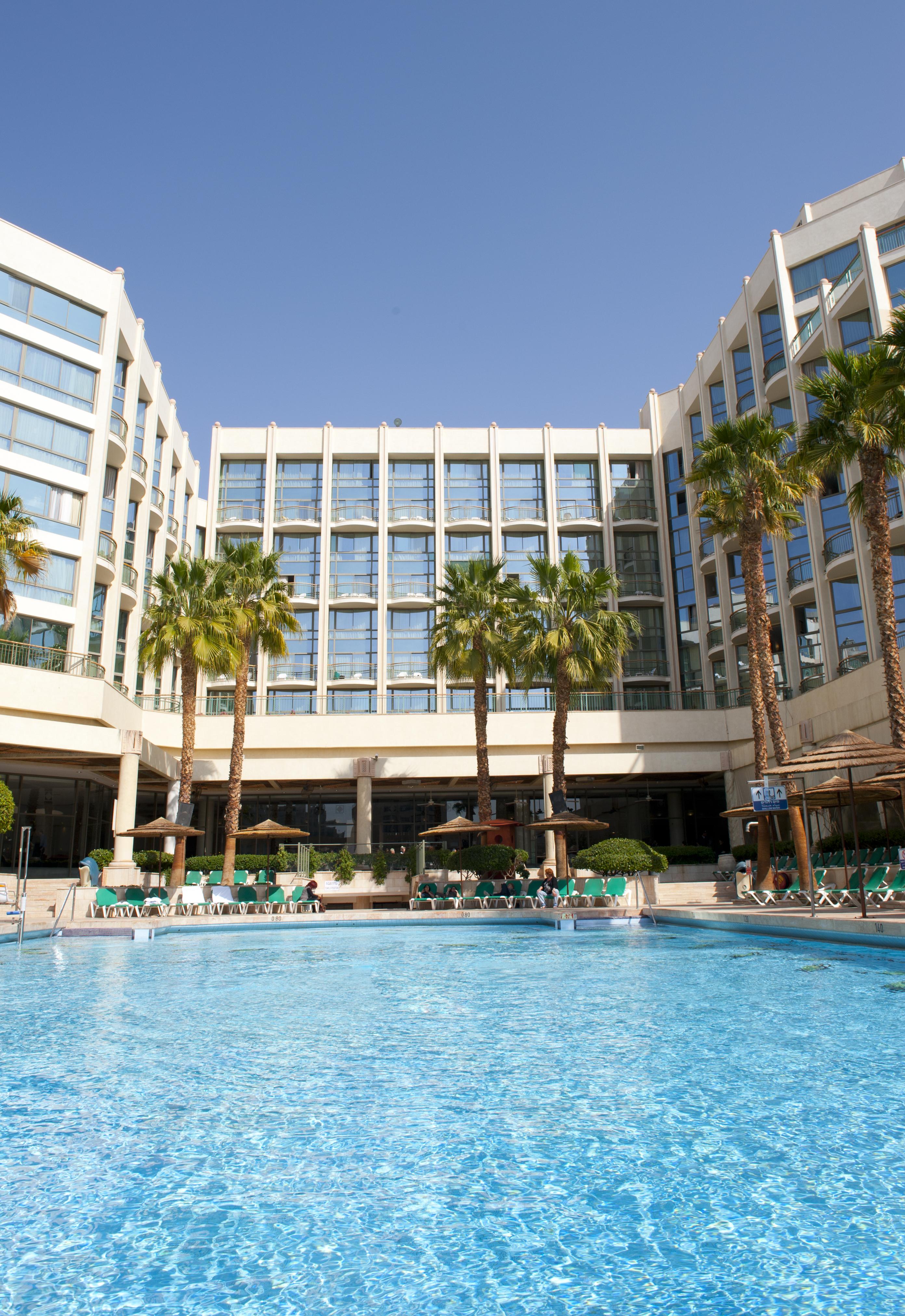 U Magic Palace Ejlat Exteriér fotografie The pool at the Hilton San Diego Bayfront